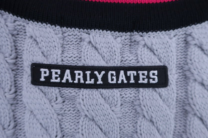 PEARLY GATES(パーリーゲイツ) ベスト グレー メンズ 5 053-7273801 A