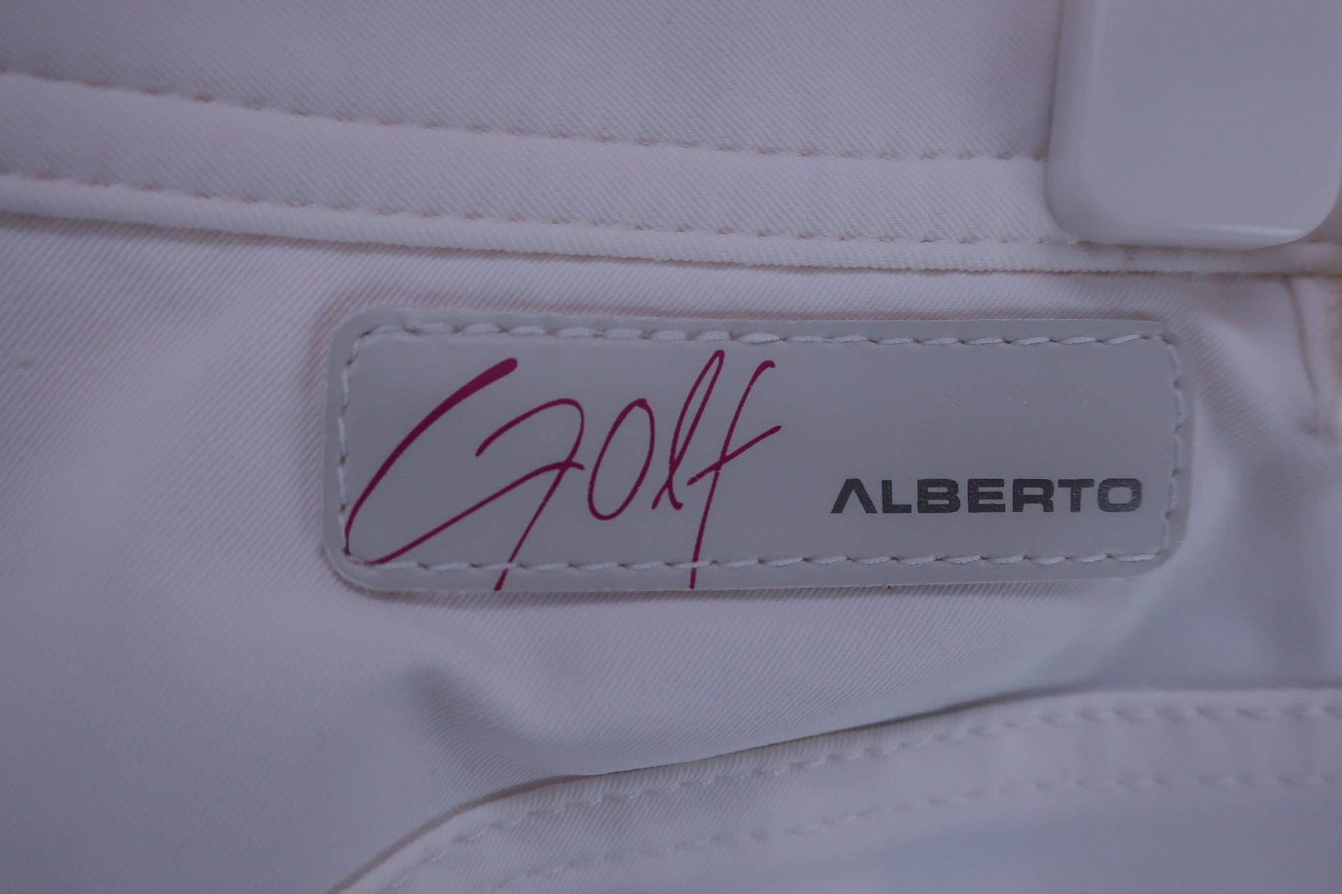 ALBERTO GOLF(アルベルト ゴルフ) パンツ 白 レディース 30 A-5