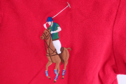 POLO GOLF(ポロゴルフ) ポロシャツ 赤 レディース XS B