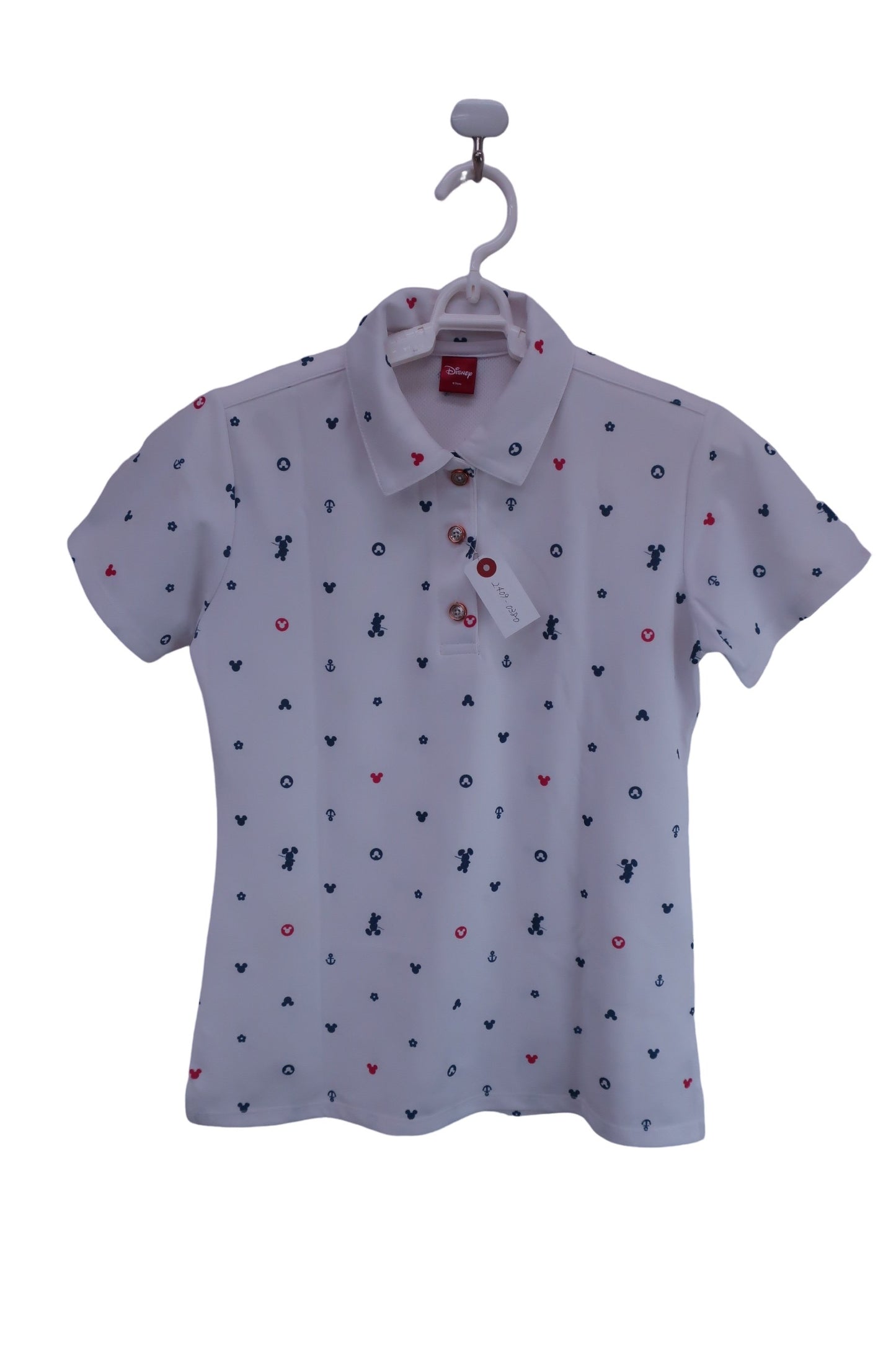 DISNEY(ディズニー) ポロシャツ 白 レディース M ゴルフ用品 2409-0380 中古