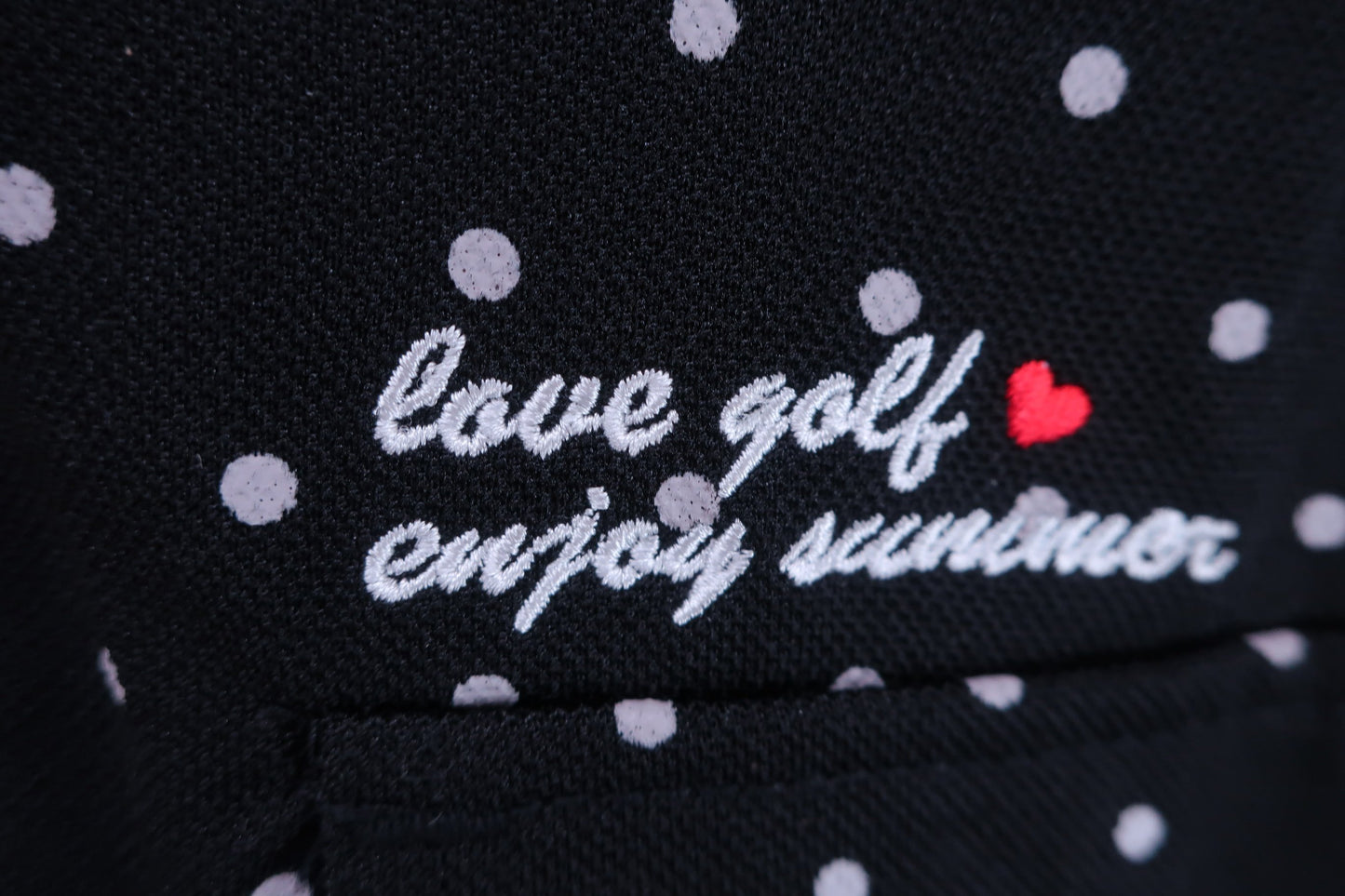 OPST(オプスト) ジップアップシャツワンピース 黒白水玉 レディース M A-2