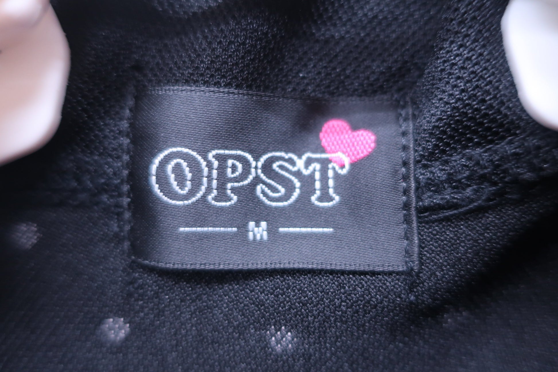 OPST(オプスト) ジップアップシャツワンピース 黒白水玉 レディース M A-3