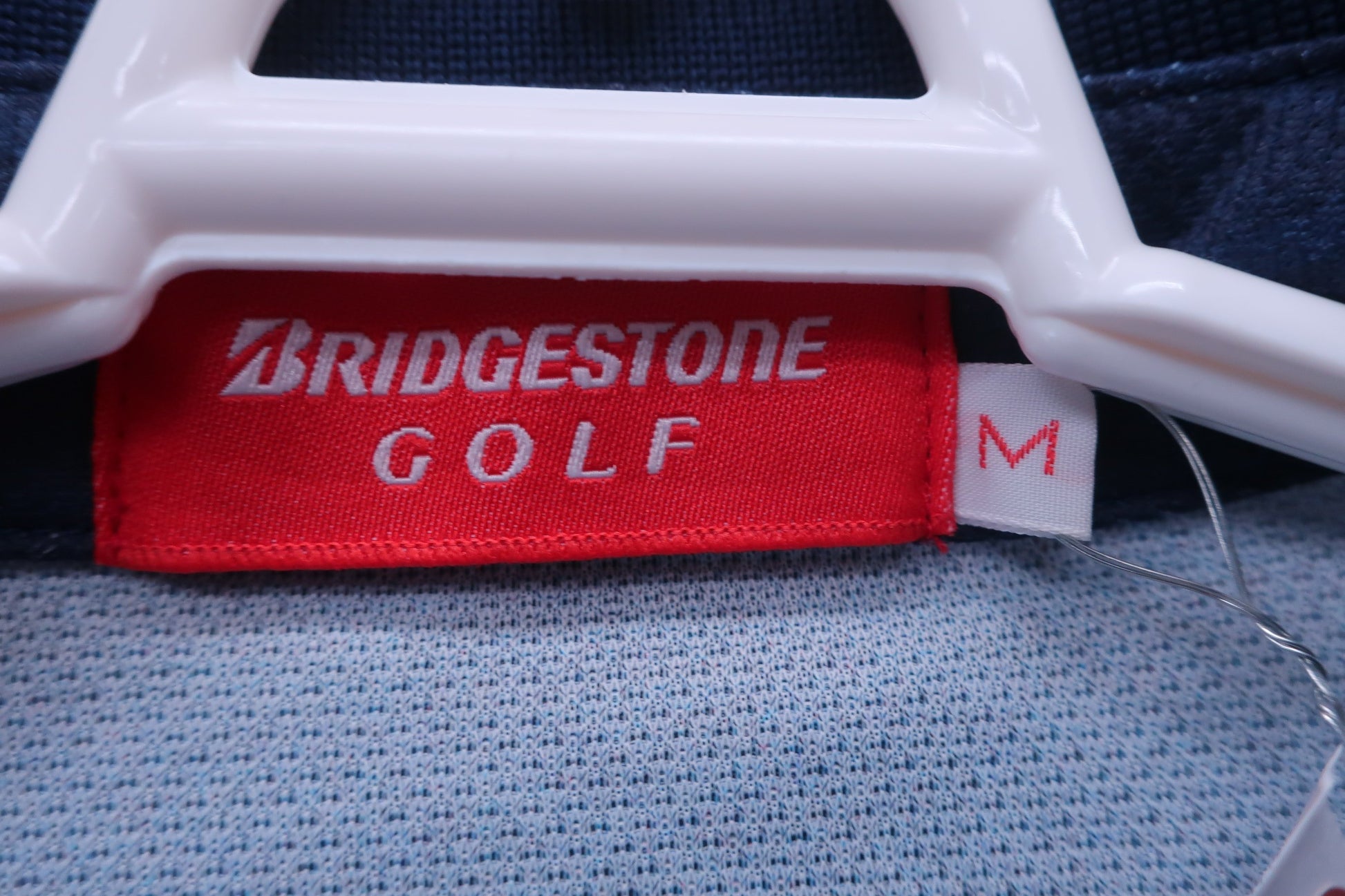 BRIDGESTONE GOLF(ブリヂストンゴルフ) ポロシャツ 紺 メンズ M A-4