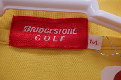 BRIDGESTONE GOLF(ブリヂストンゴルフ) ポロシャツ 黄色 メンズ M A-3