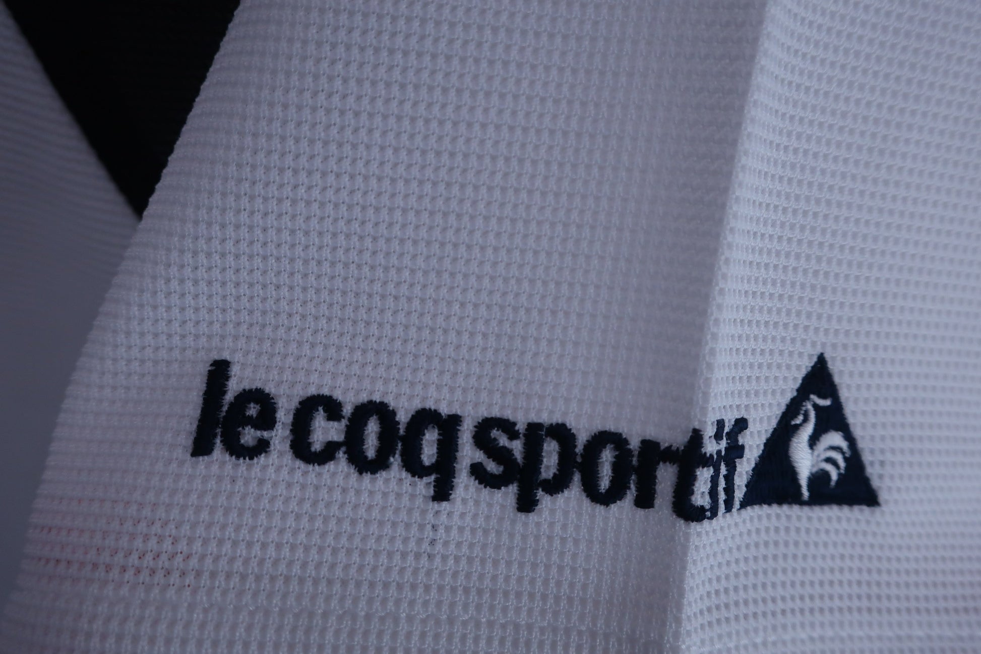 le coq sportif(ルコックスポルティフ) ポロシャツ 白紺 メンズ M A-4