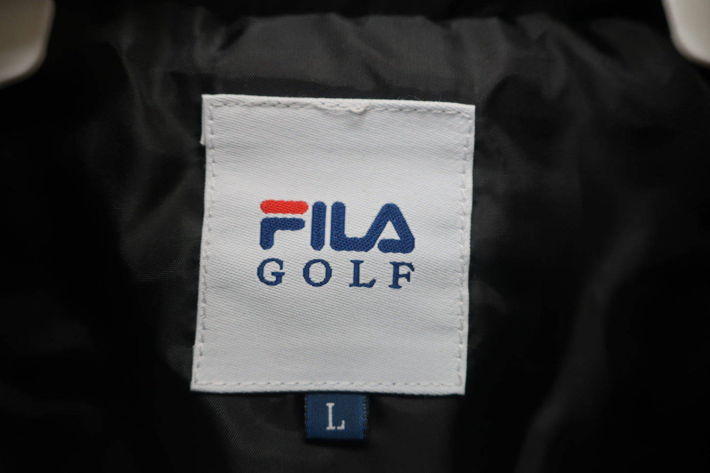 FILA GOLF(フィラゴルフ) ブルゾン 黒 メンズ L N-2