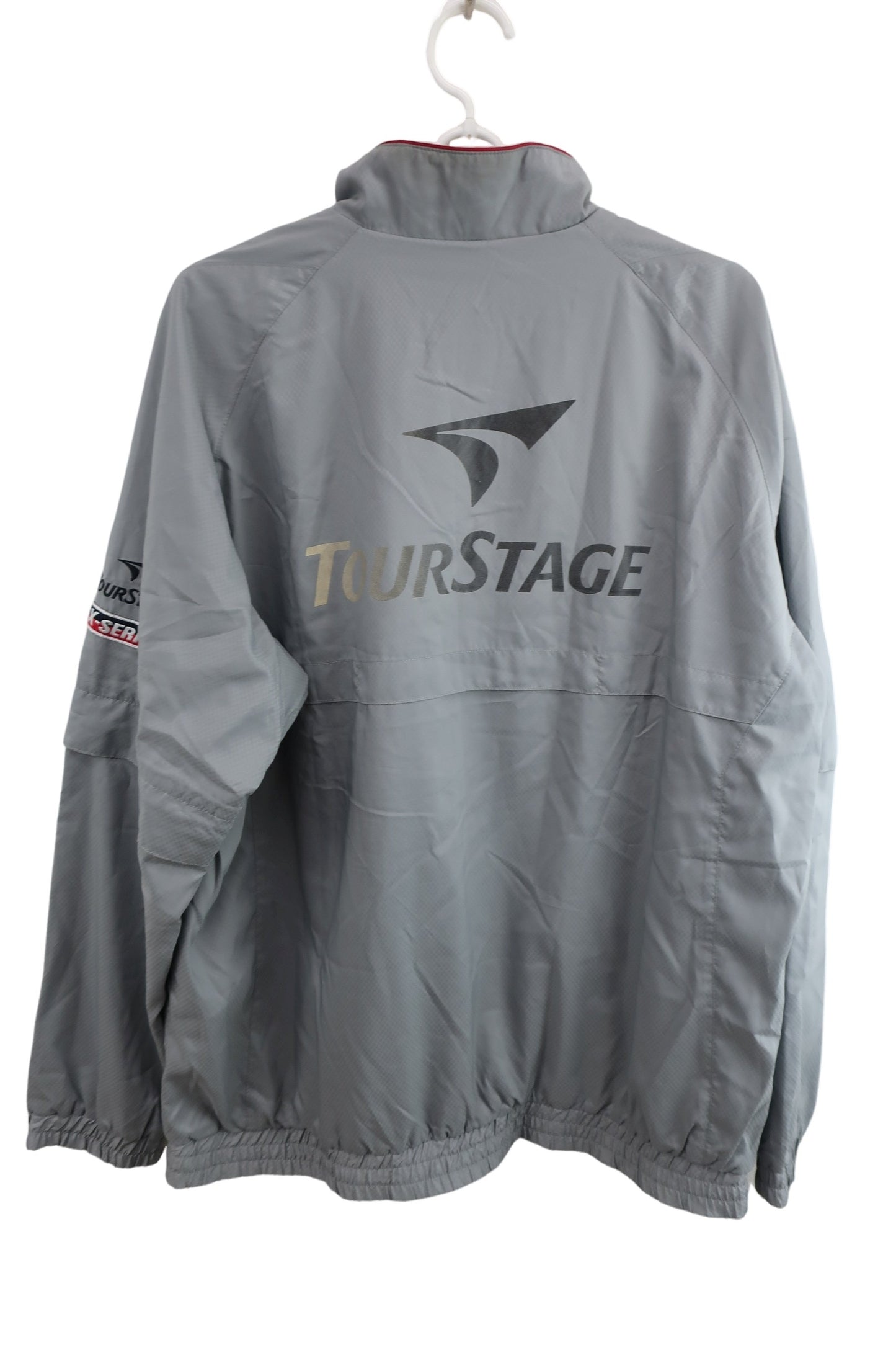 TOURSTAGE(ツアーステージ) ハーフジップブルゾン グレー メンズ L B-6