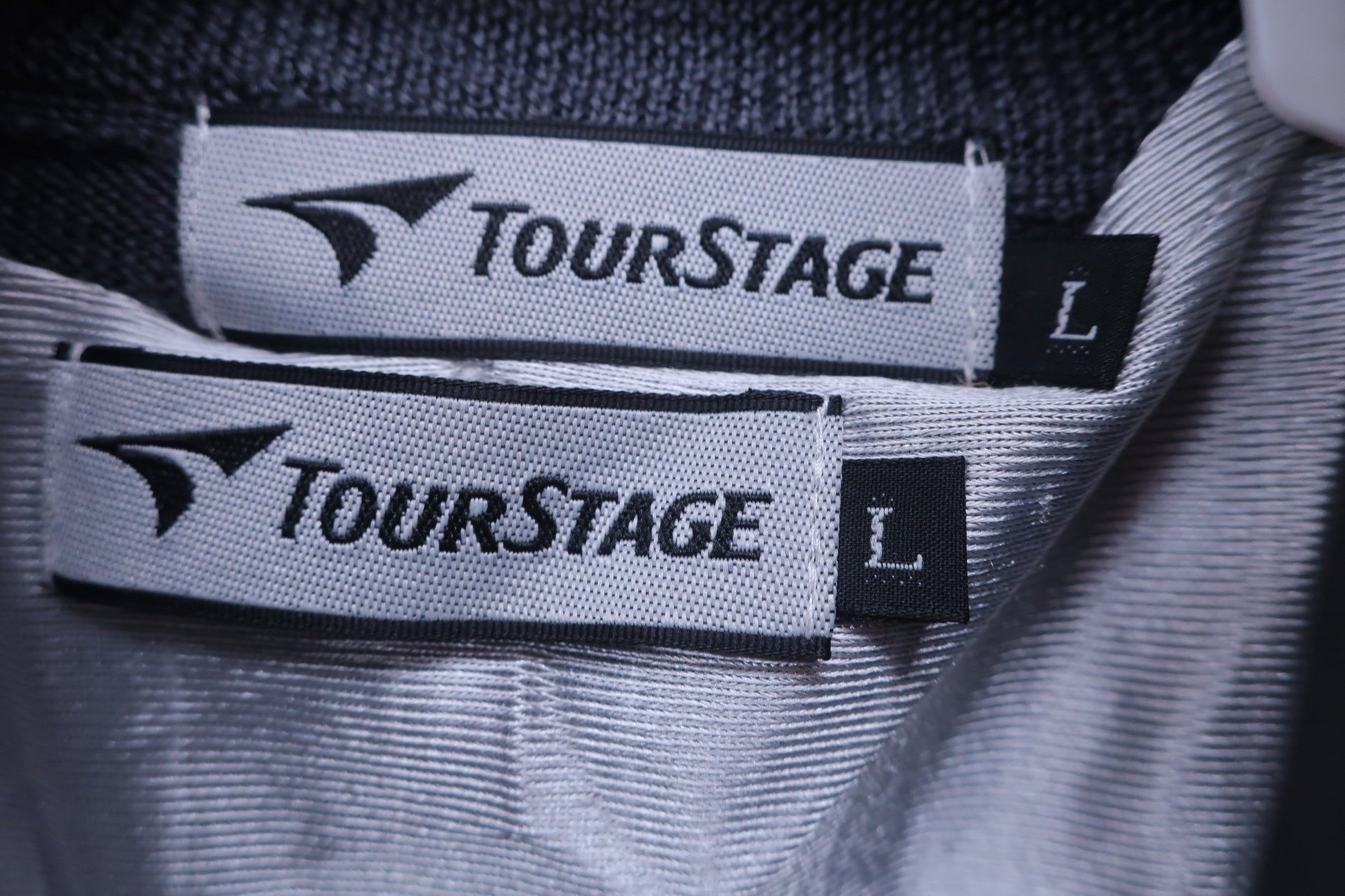 TOURSTAGE(ツアーステージ) ハーフジップセーター グレー メンズ L B-3