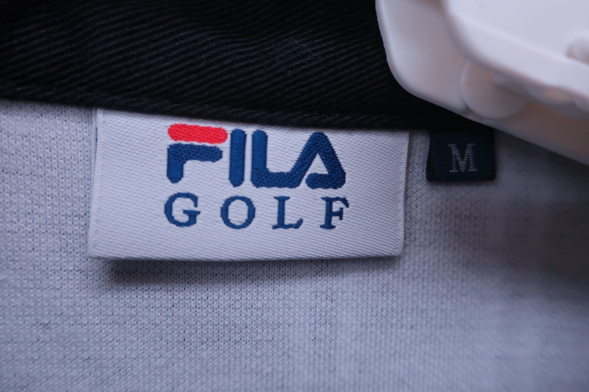 FILA GOLF(フィラゴルフ) ワンピース グレー青チェック柄 レディース M A-3