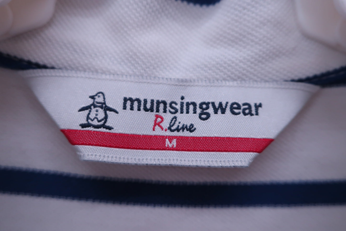 Munsingwear(マンシングウェア) ワンピース 白青 レディース M B-2