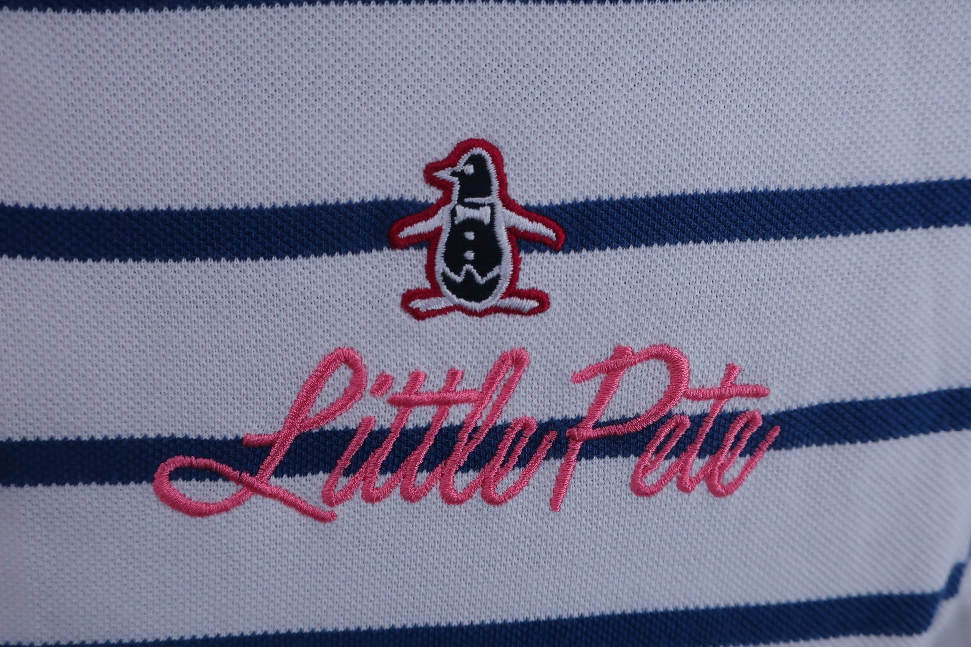 Munsingwear(マンシングウェア) ワンピース 白青 レディース M B-3