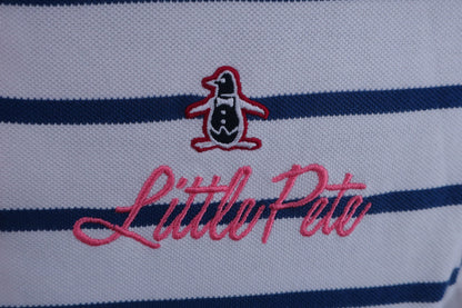 Munsingwear(マンシングウェア) ワンピース 白青 レディース M B-3