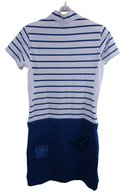 Munsingwear(マンシングウェア) ワンピース 白青 レディース M B-6