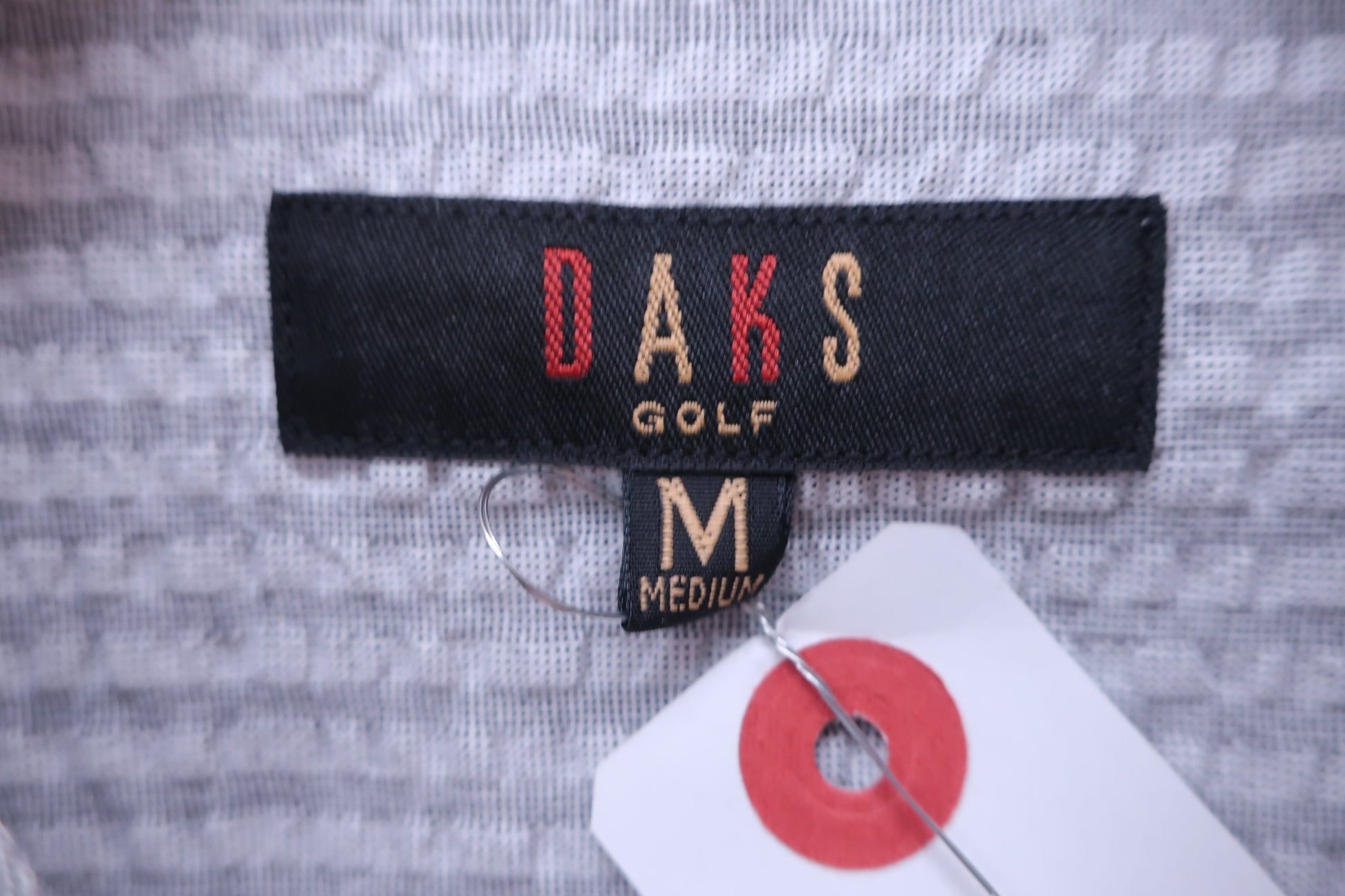 DAKS GOLF(ダックスゴルフ) 長袖ポロシャツ グレー メンズ M A-2