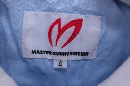 MASTER BUNNY EDITION(マスターバニーエディション) ポロシャツ 青花柄 メンズ 4 158-5260602 B-2