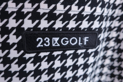 23区 GOLF(23区ゴルフ) パンツ 白黒千鳥柄 レディース 67 A-3