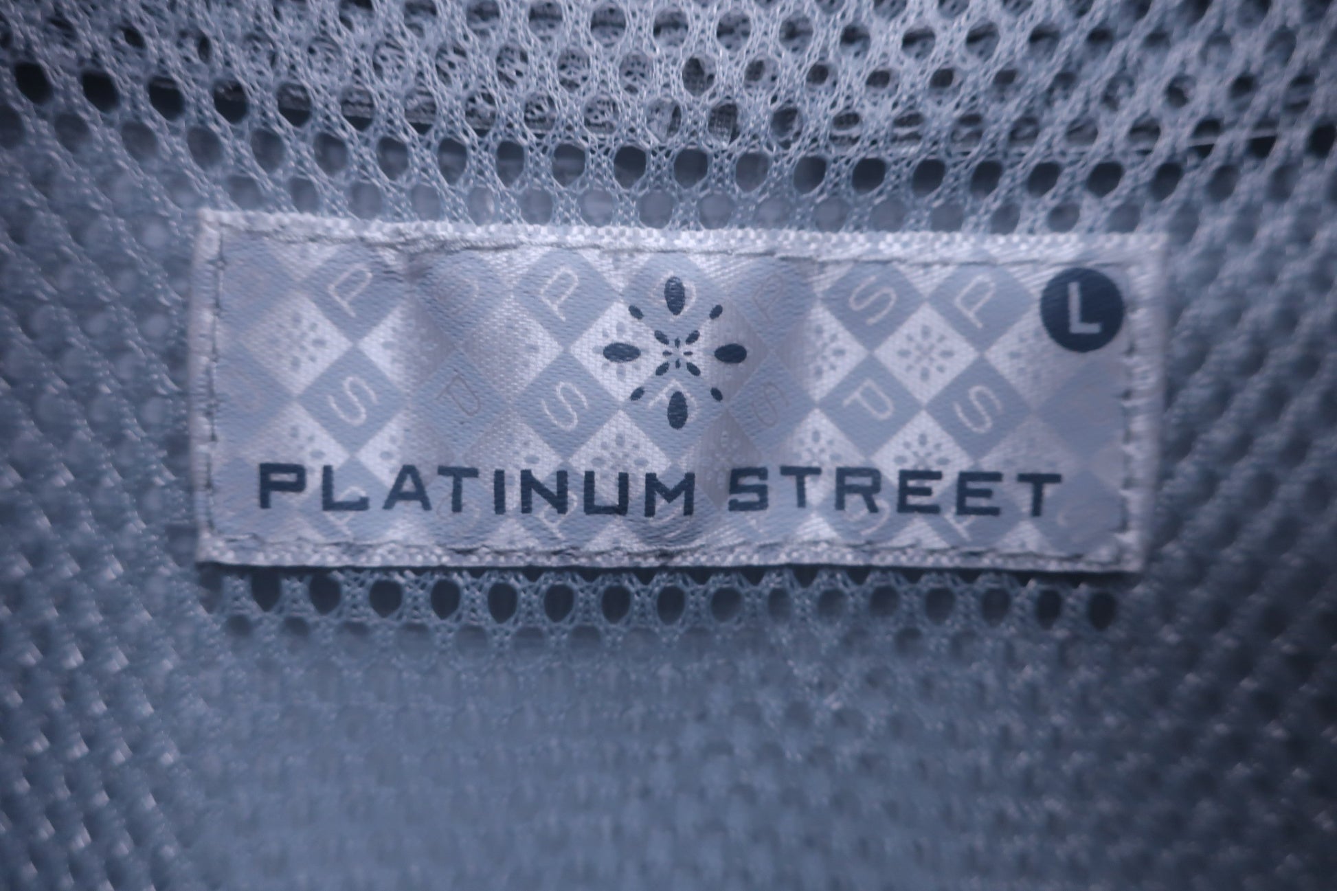 PLATINUM STREET レインウェア上下セット グレー レディース L B-3