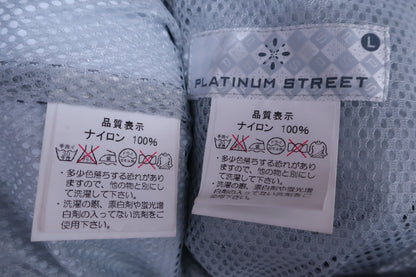 PLATINUM STREET レインウェア上下セット グレー レディース L B-8