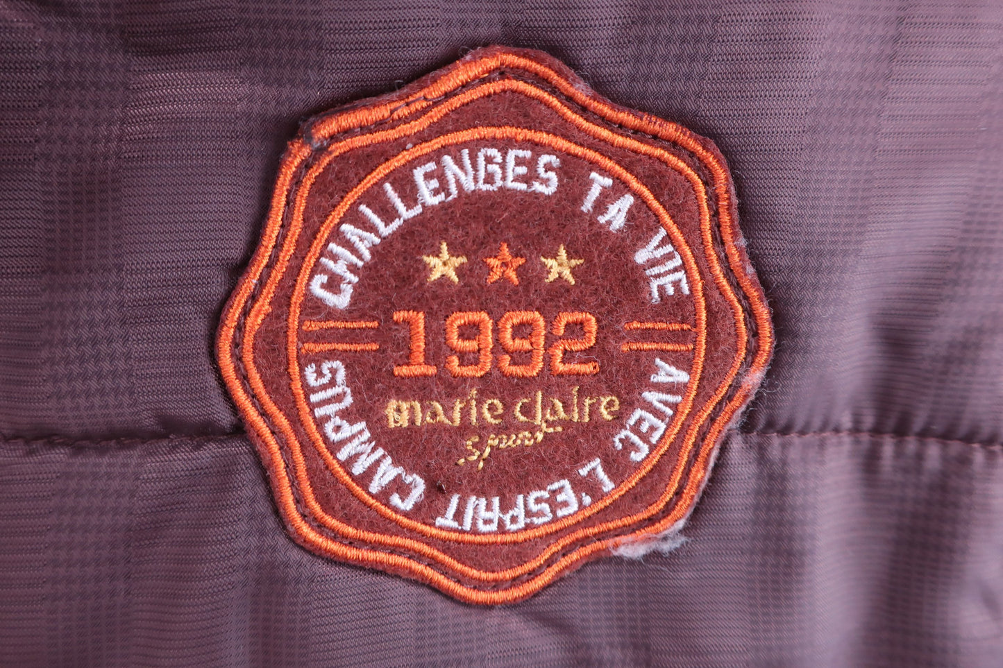 marie claire sport(マリ・クレール・スポーツ) ダウンワンピース ブラウン レディース M B-2