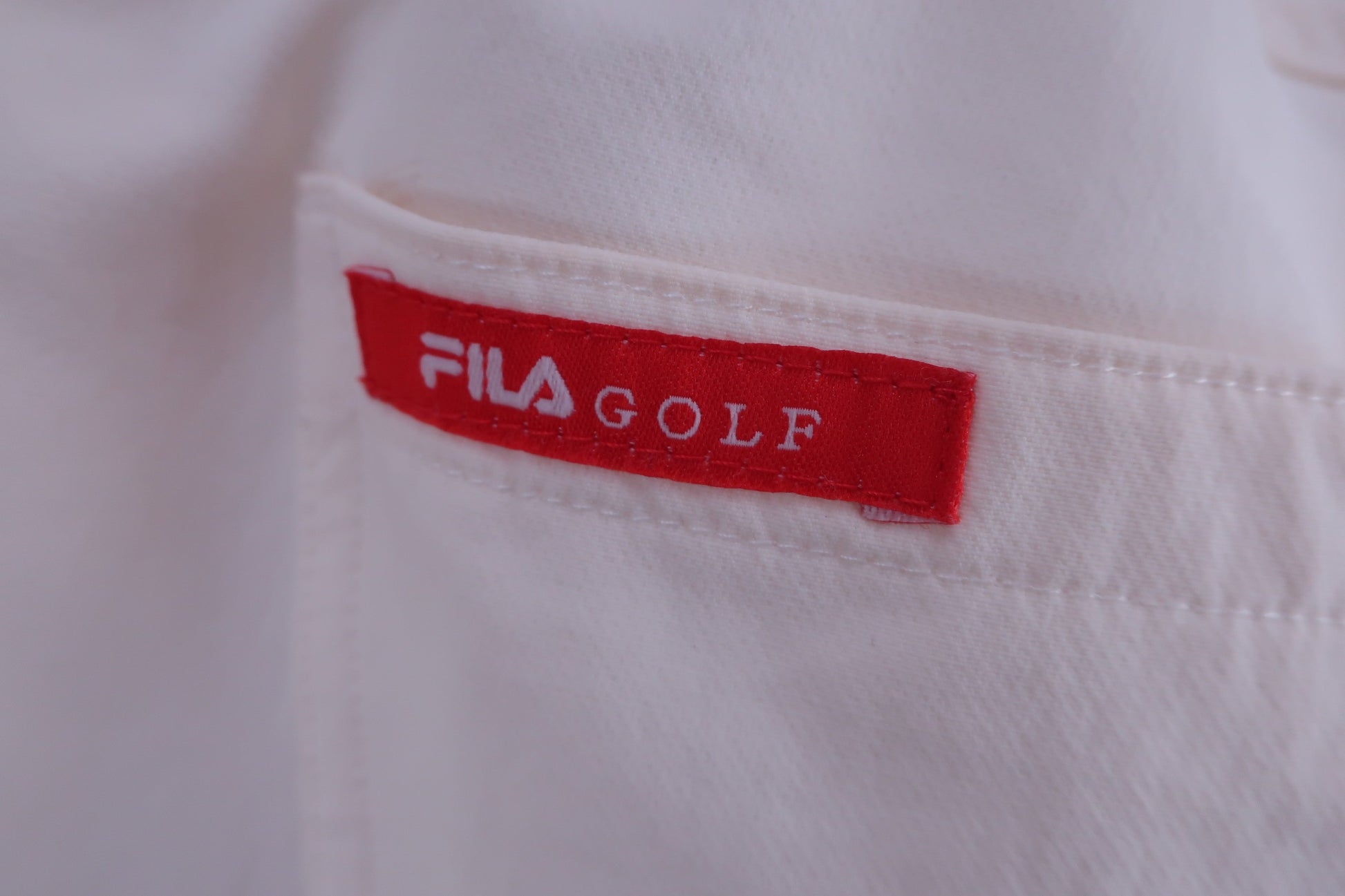 FILA GOLF(フィラゴルフ) ダウンパンツ 白 レディース L A-6