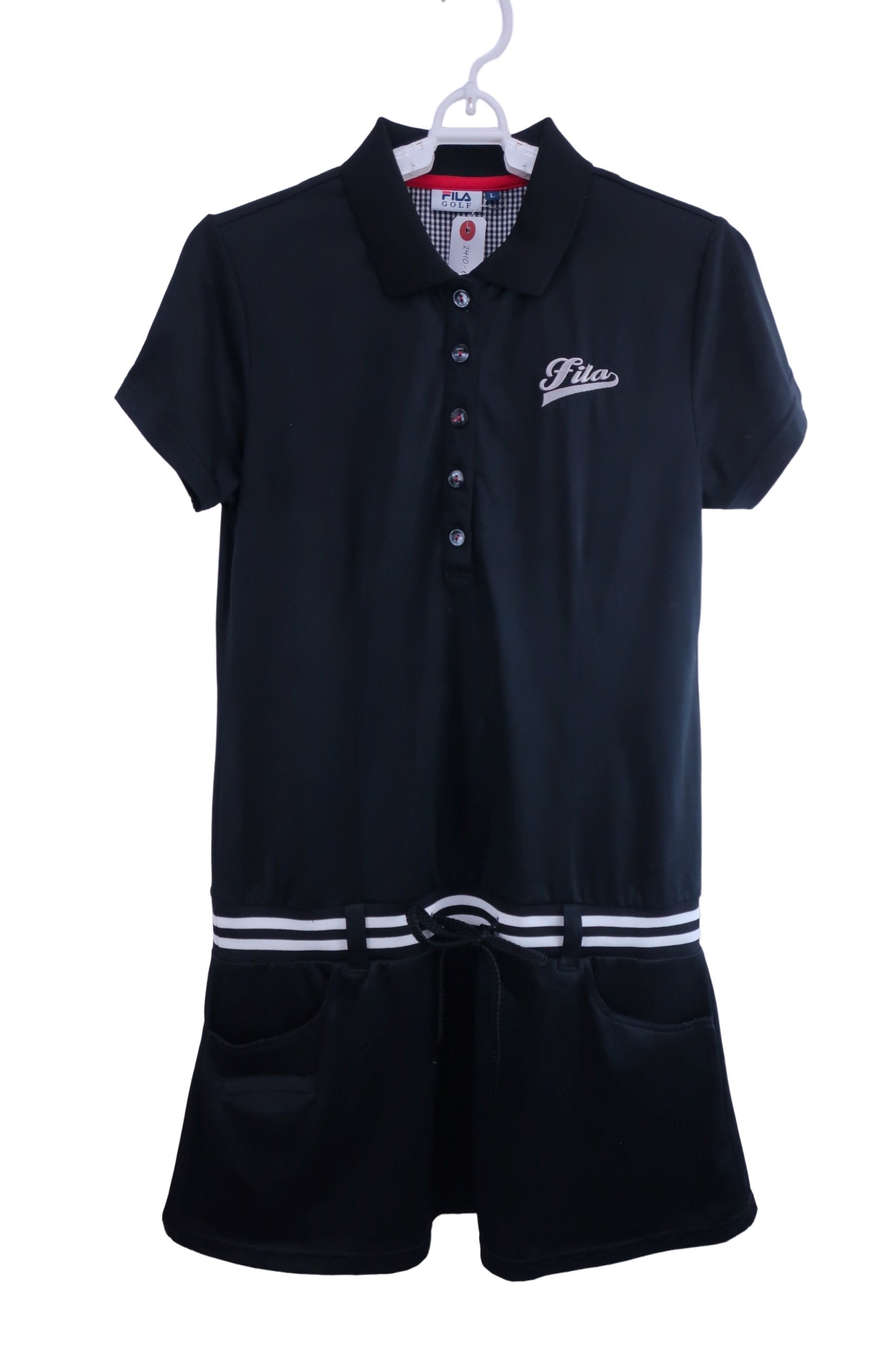 FILA GOLF(フィラゴルフ) ワンピース 黒 レディース L A-1
