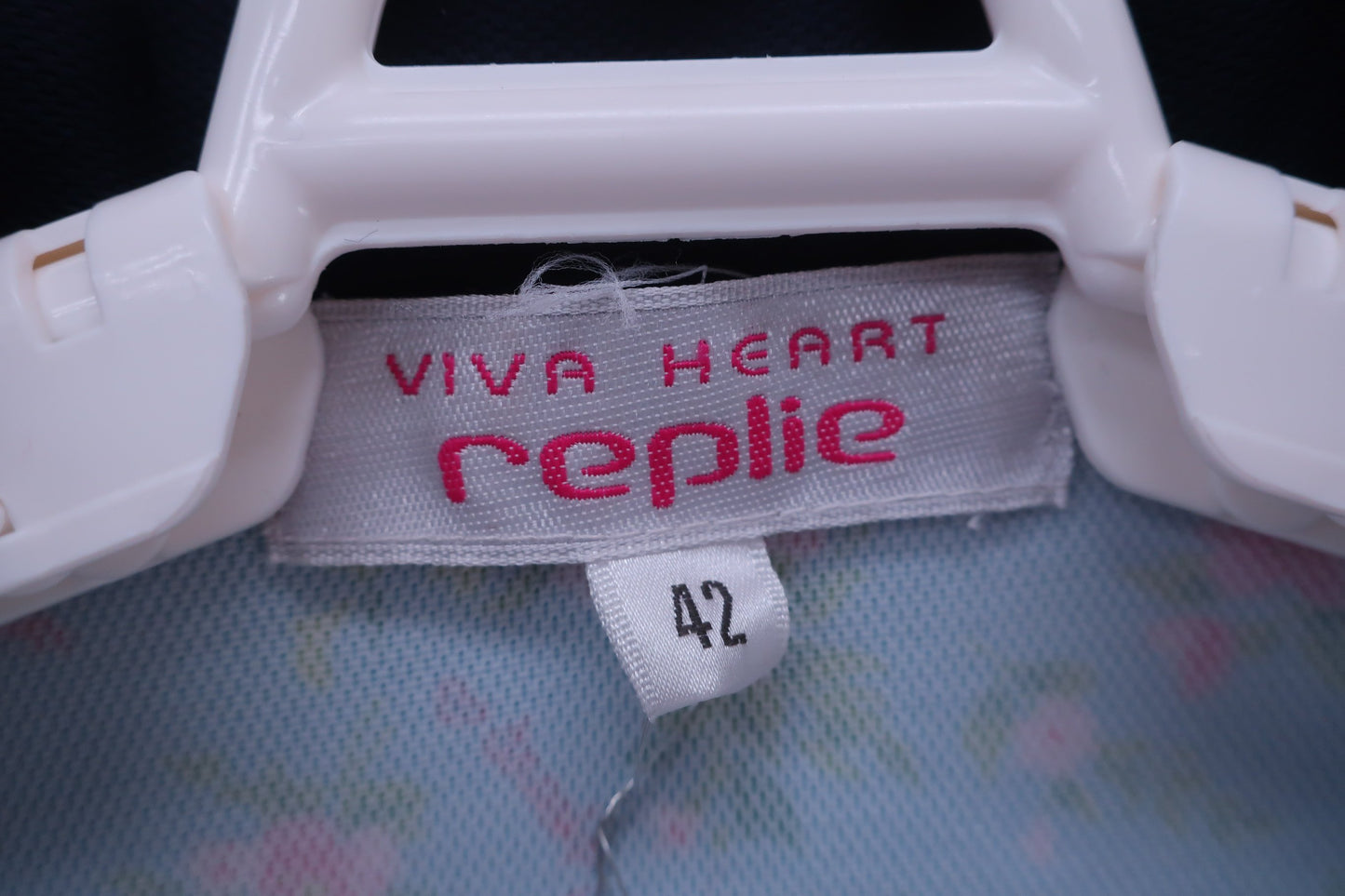 VIVA HEART(ビバハート) ワンピース 水色総柄 レディース 42 A-3