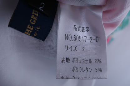 KISS ON THE GREEN(キスオンザグリーン) ワンピース 赤花柄 レディース 2 A-4