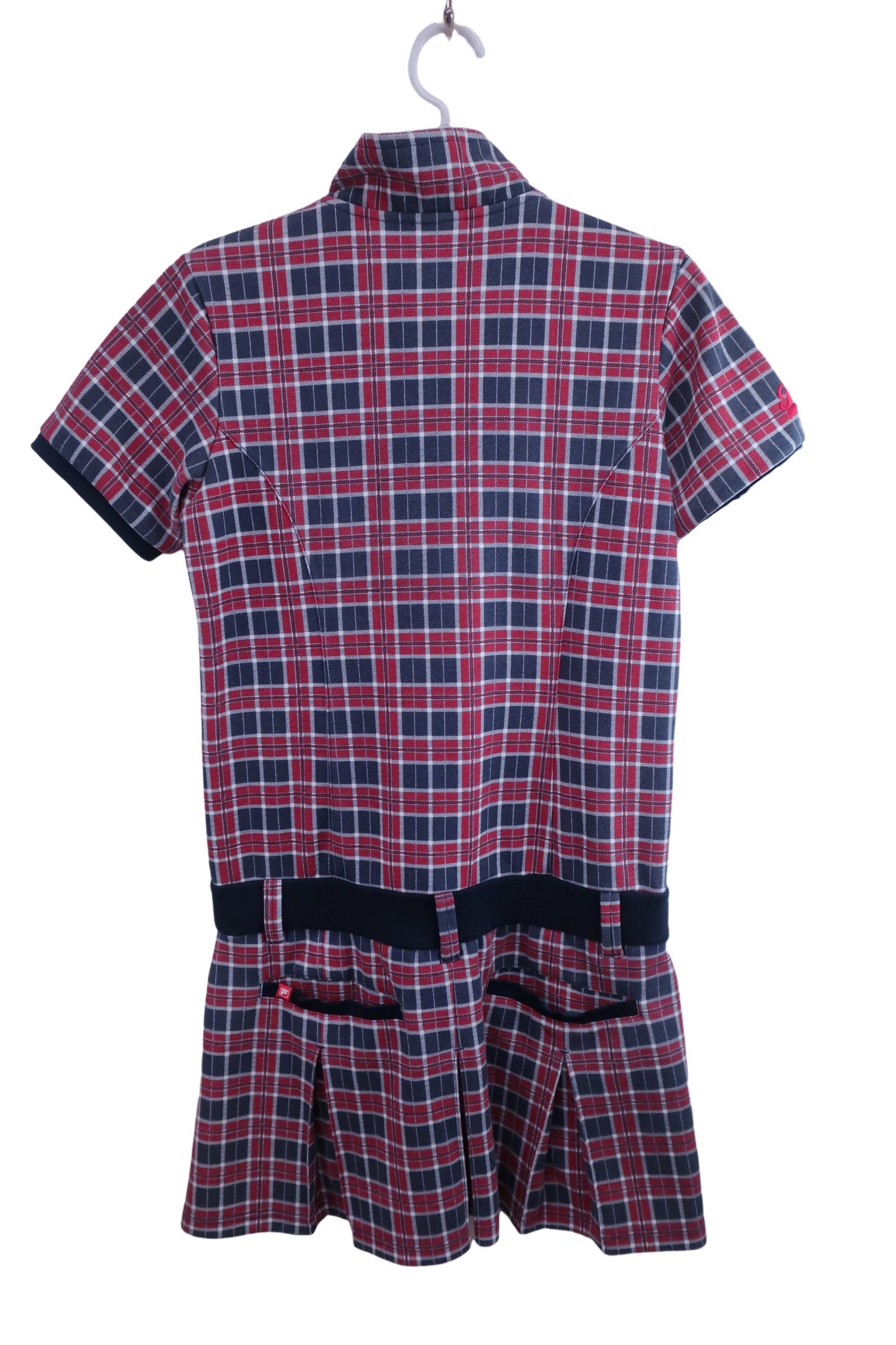 FILA GOLF(フィラゴルフ) ワンピース 赤チェック レディース L A-5