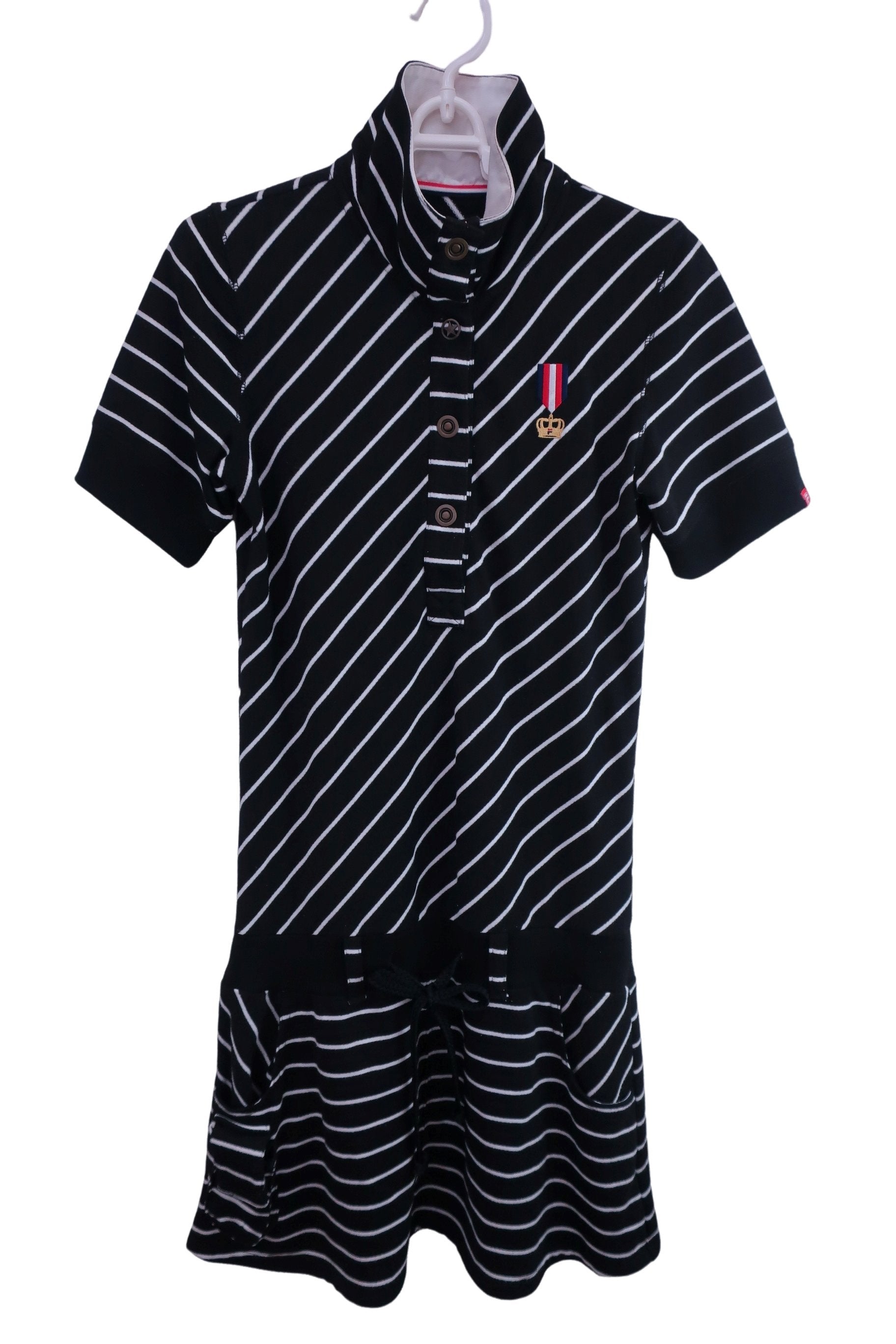 FILA GOLF(フィラゴルフ) ワンピース 黒白 レディース M A-1