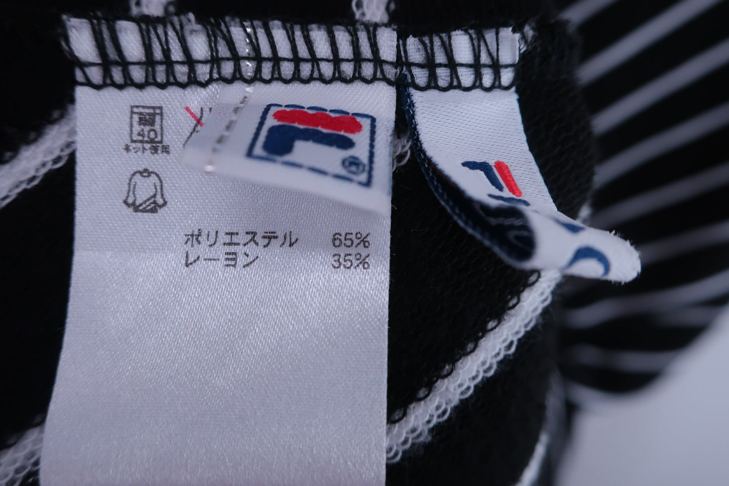 FILA GOLF(フィラゴルフ) ワンピース 黒白 レディース M A-8