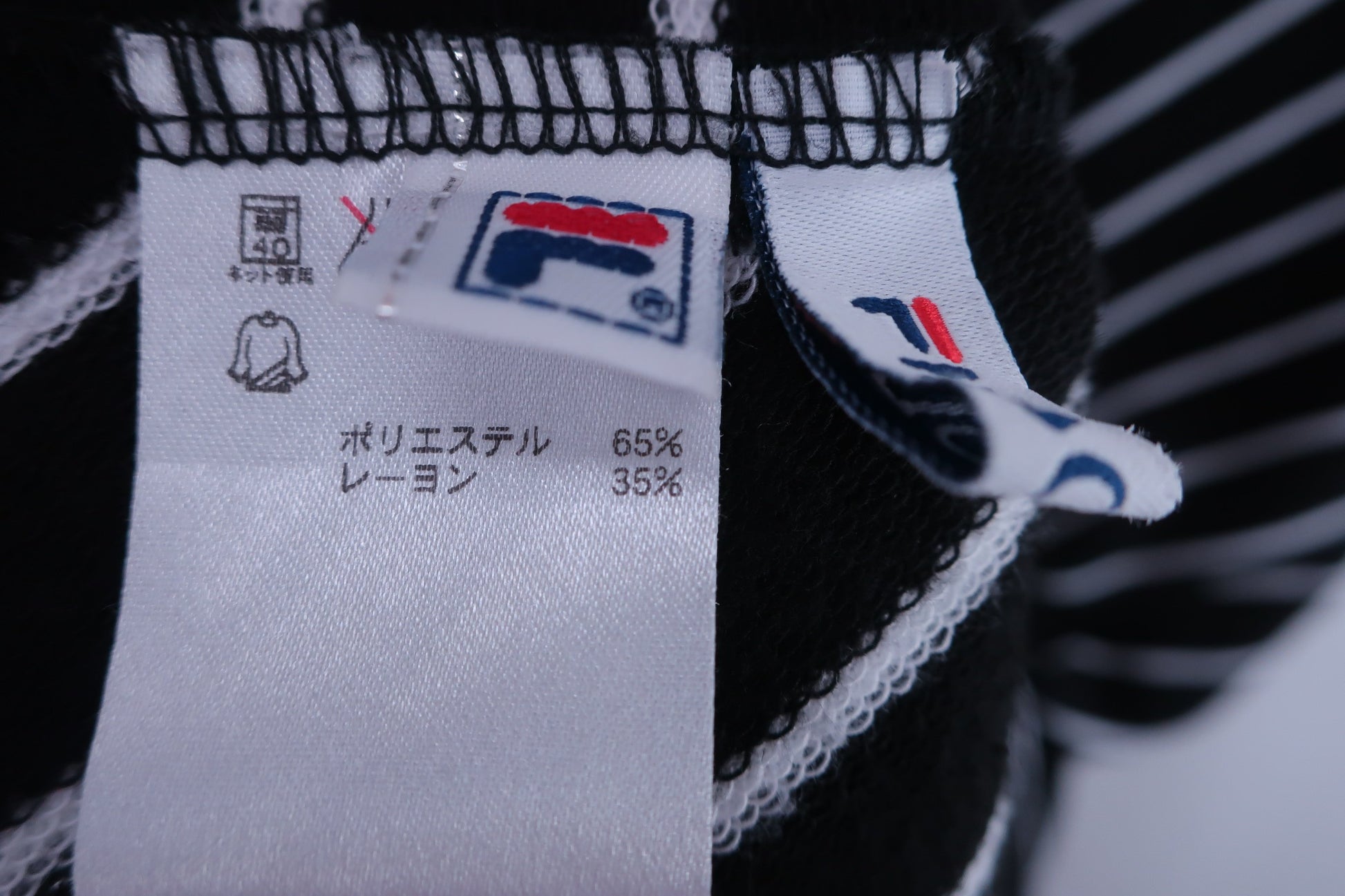 FILA GOLF(フィラゴルフ) ワンピース 黒白 レディース M A-8