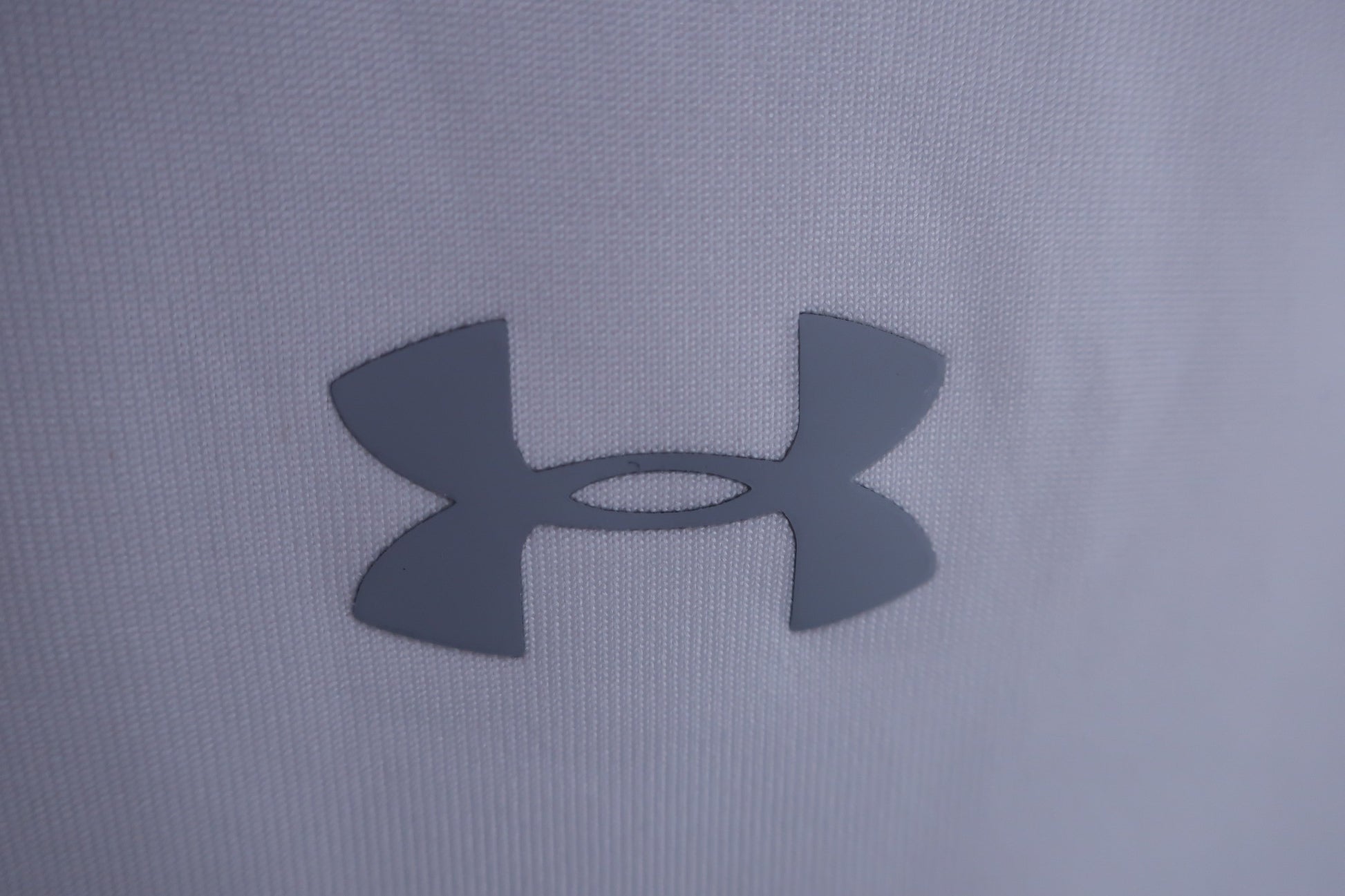 UNDER ARMOUR(アンダーアーマー) ポロシャツ 白ブルー メンズ SM B-2