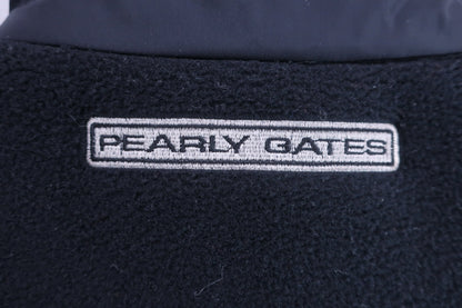 PEARLY GATES(パーリーゲイツ) ベスト 黒 メンズ 4 053-267043 B-4