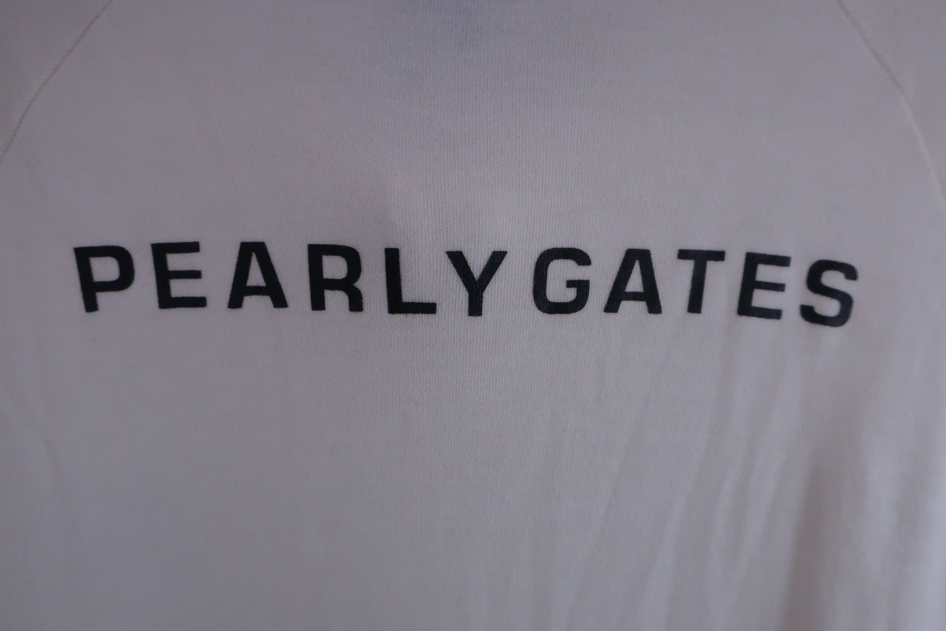 PEARLY GATES(パーリーゲイツ) 長袖ハーフジップシャツ 白 メンズ 4 053-162005 A-6