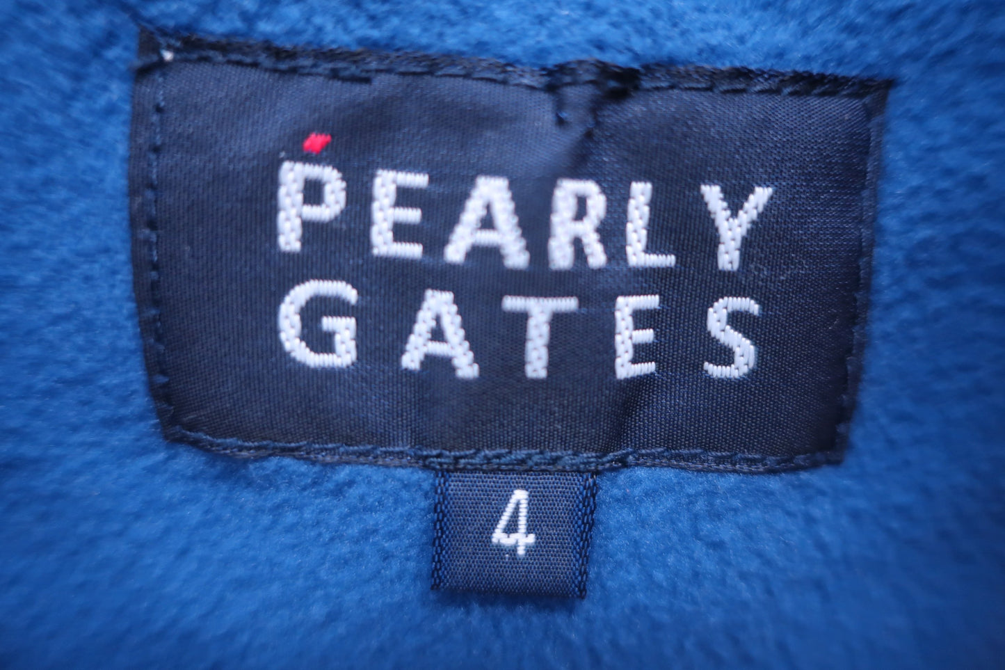 PEARLY GATES(パーリーゲイツ) 長袖ハーフジップボアトレーナー 白 メンズ 4 053-241011 A-4