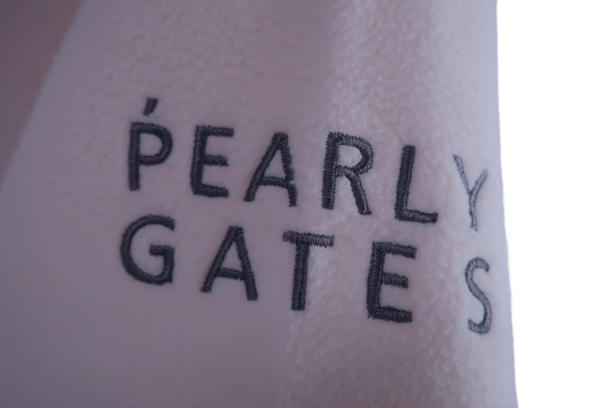 PEARLY GATES(パーリーゲイツ) 長袖ハーフジップボアトレーナー 白 メンズ 4 053-241011 A-7