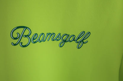 BEAMS GOLF(ビームスゴルフ) 半袖モックネックシャツ 黄色 メンズ M S-2