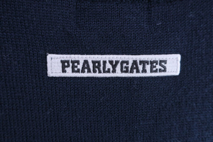 PEARLY GATES(パーリーゲイツ) セーター 紺青チェック メンズ 4 053-7270007 A-6