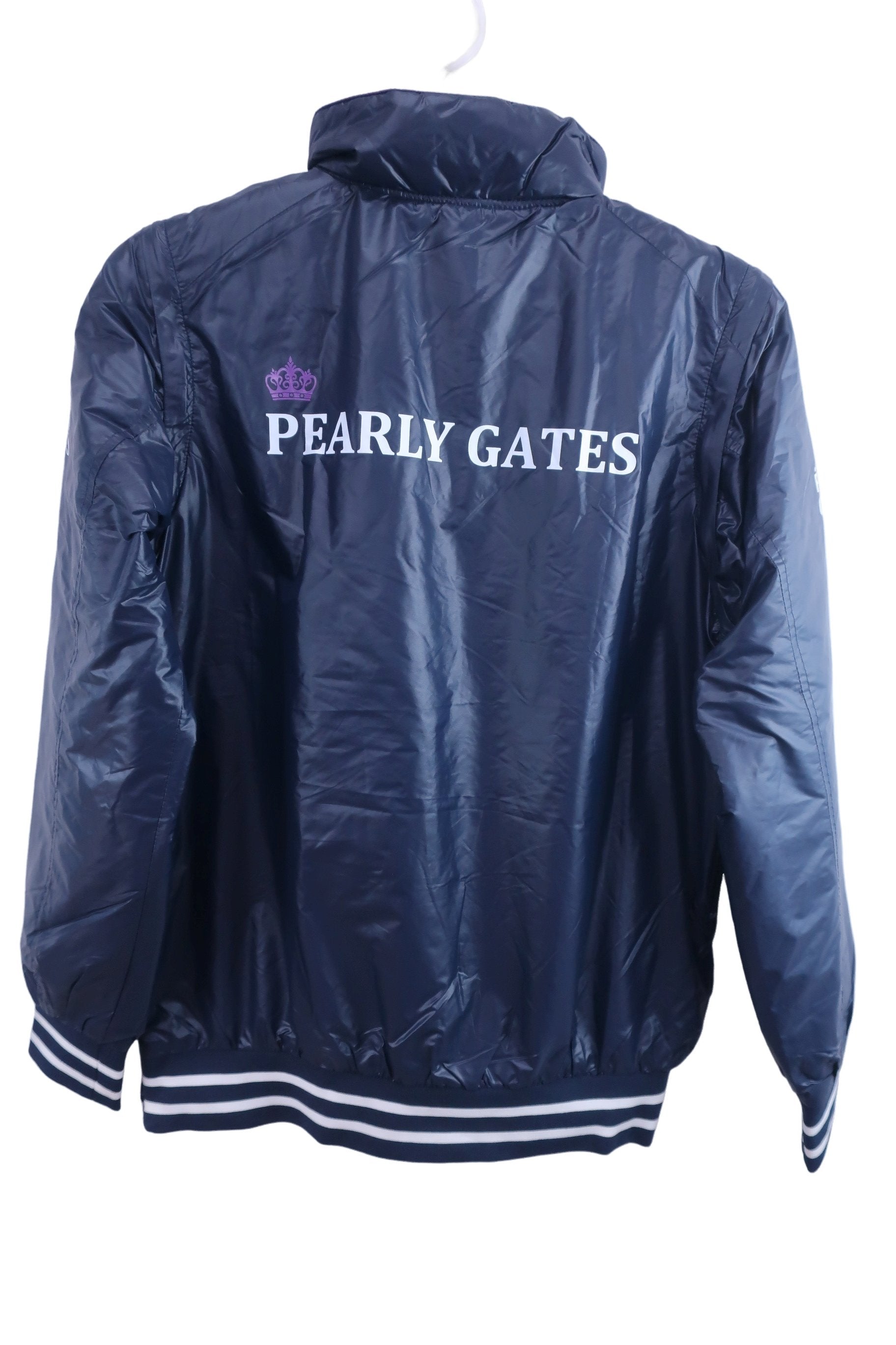 PEARLY GATES(パーリーゲイツ) リバーシブルスニード ネイビー / パープル メンズ 4 A-4