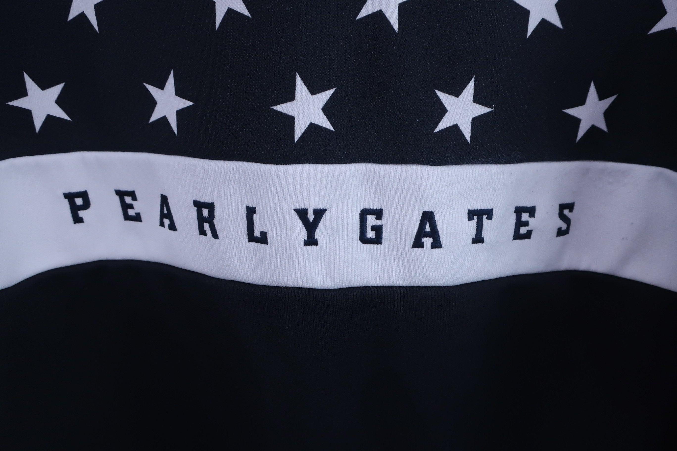 PEARLY GATES(パーリーゲイツ) ブルゾン ネイビー白星柄 メンズ 4 053