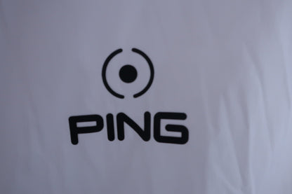 PING(ピン) ナイロンベスト 白 メンズ LL 621-2158200 A-2