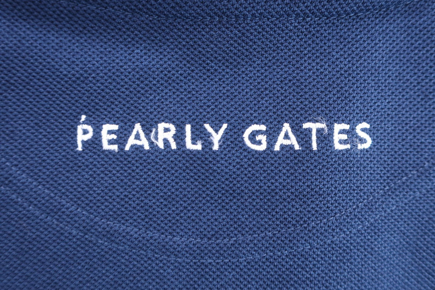 PEARLY GATES(パーリーゲイツ) ポロシャツ ネイビー メンズ 5 053-9260755 B-8