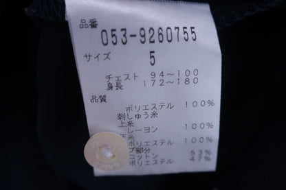 PEARLY GATES(パーリーゲイツ) ポロシャツ ネイビー メンズ 5 053-9260755 B-10
