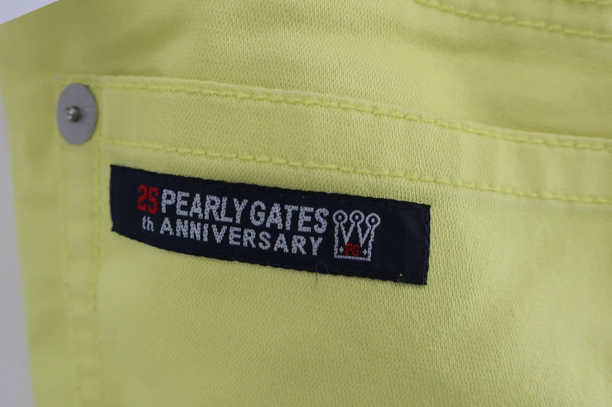 PEARLY GATES(パーリーゲイツ) パンツ 黄色 メンズ 5 053-131552 B-6