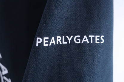 PEARLY GATES(パーリーゲイツ) 長袖モックネックシャツ 黒 メンズ 5 053-3266001 B-3