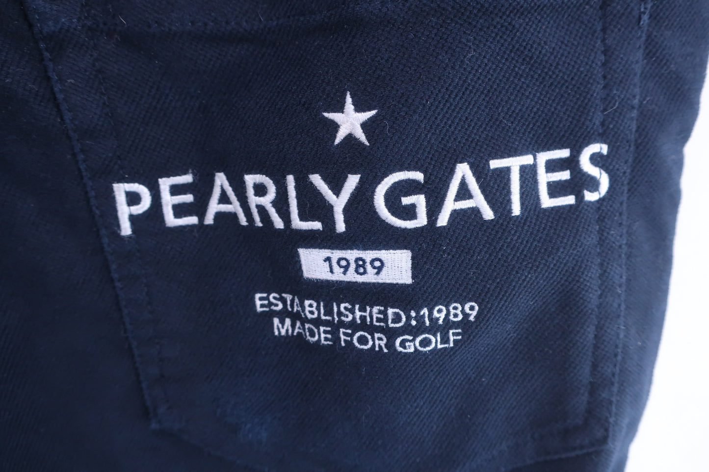 PEARLY GATES(パーリーゲイツ) パンツ ネイビー メンズ 5 053-1231101 A-4