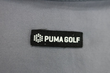 PUMA GOLF(プーマゴルフ) ポロシャツ 白グレーオレンジ メンズ US S A-5