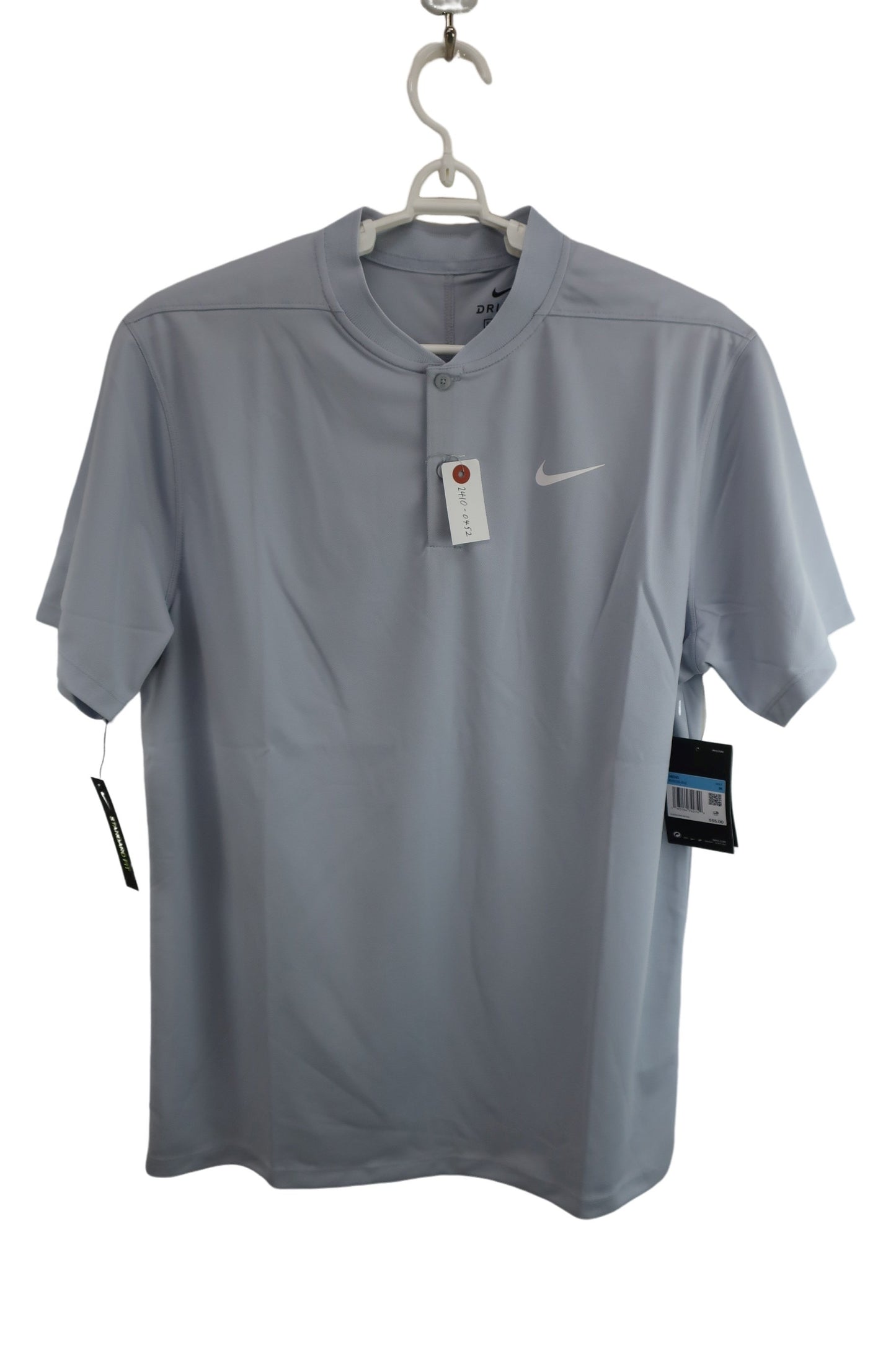 NIKE GOLF(ナイキゴルフ) ポロシャツ グレー メンズ M BV6235-042 N-1