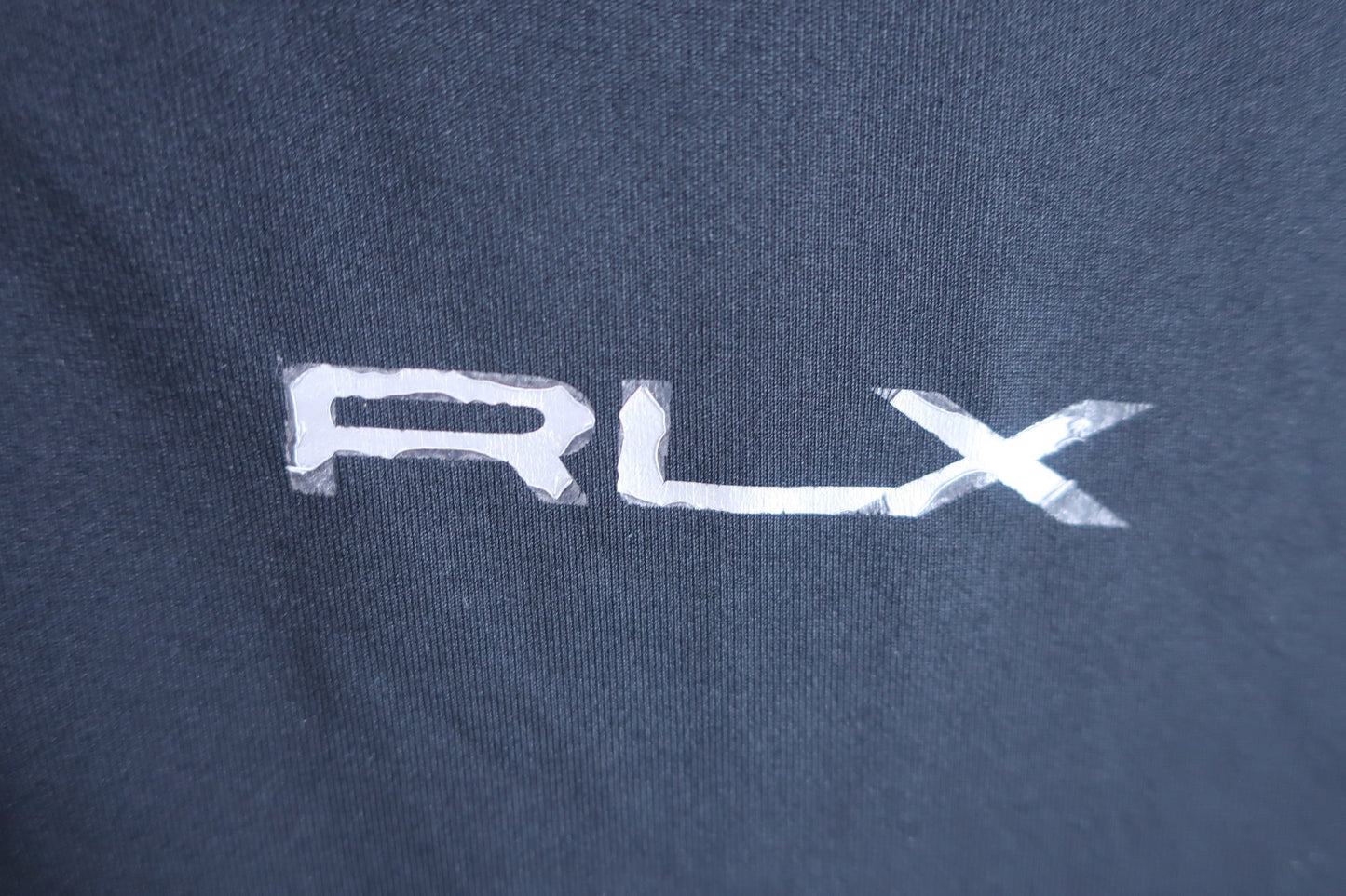 RLX RALPH LAUREN(アールエルエックス) ポロシャツ 黒 メンズ M B-2