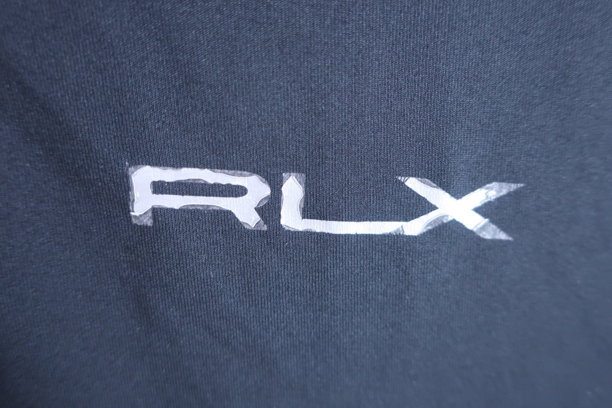 RLX RALPH LAUREN(アールエルエックス) ポロシャツ 黒 メンズ M B-2